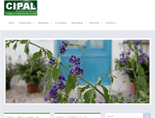 Tablet Screenshot of cipal.es