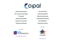 Tablet Screenshot of cipal.be